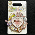 SHDL - Duffy and Friends Pink Heart Wreath Spinner Pin