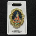 SHDL - Enchanted Storybook Castle Day & Night Gold Frame Pin