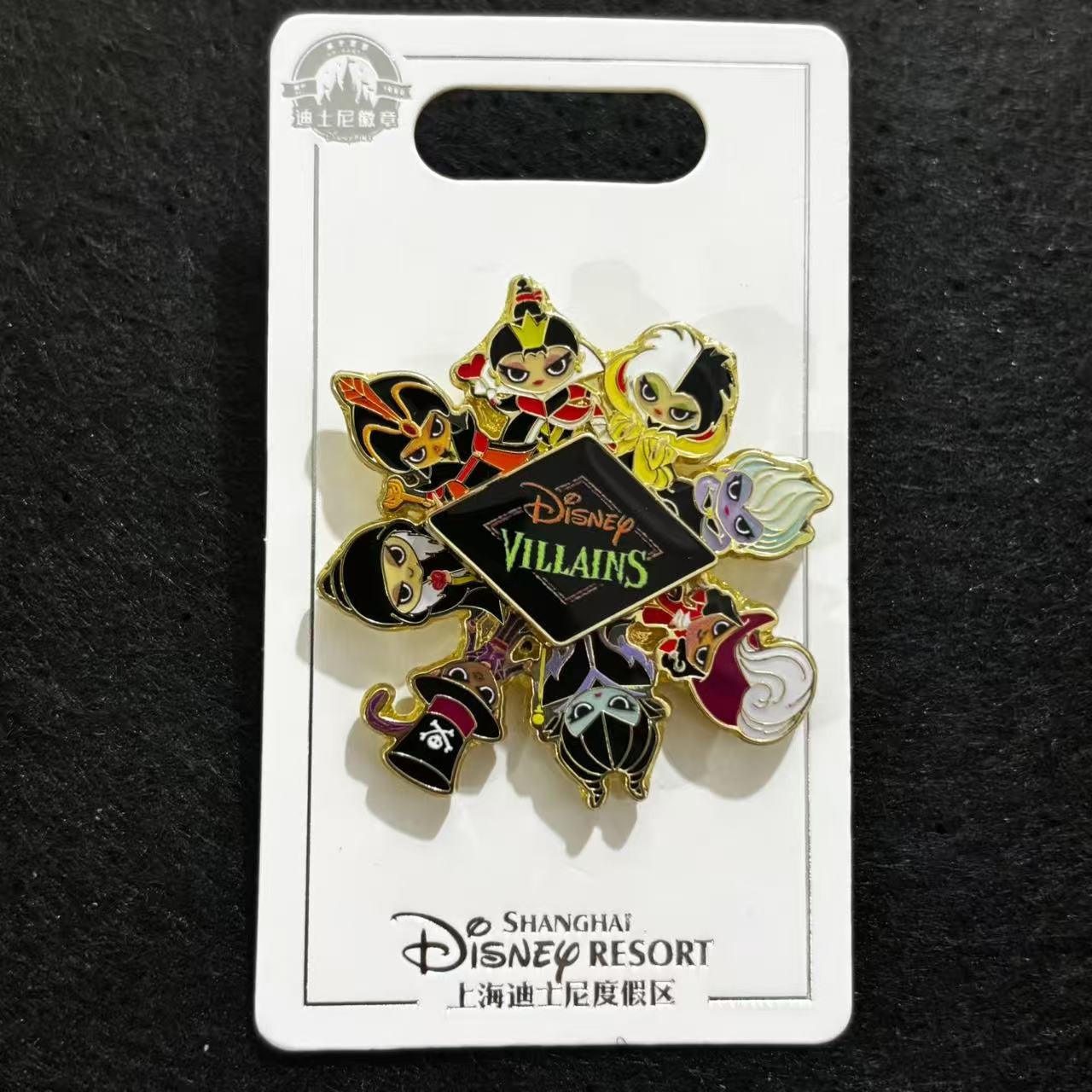 SHDL - Villains Character Spinner Pin