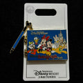 SHDL - Mickey & Friends Official Autograph Book Hinged Pencil Dangle Pin | Shanghai Resort Exclusive
