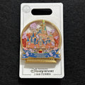 SHDL - Enchanted Storybook Castle Cherry Blossom Snow Globe Glitter Shaker Pin | Shanghai Resort Exclusive