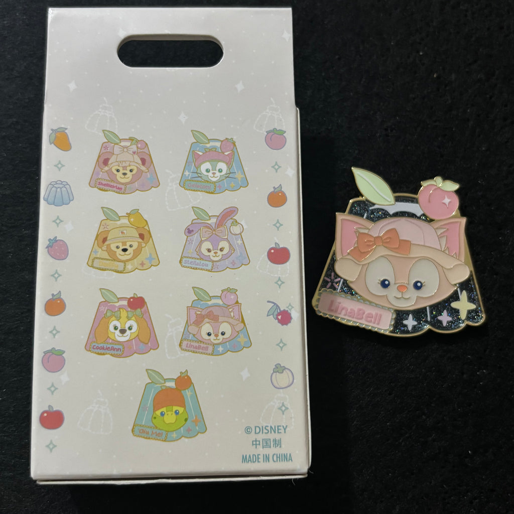 SHDL – Duffy & Friends Fruity Jelly Summer Mystery Pin Blind Box | 2026 Shanghai | 1 Random Pin