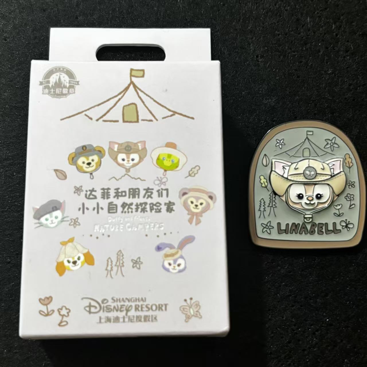 SHDL - Duffy and Friends Nature Campers Mystery Pin Blind Box | 1 Random Pin