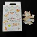 SHDL – Duffy & Friends Winter Snowflake Mystery Pin Blind Box | 2025 Shanghai | 1 Random Pin