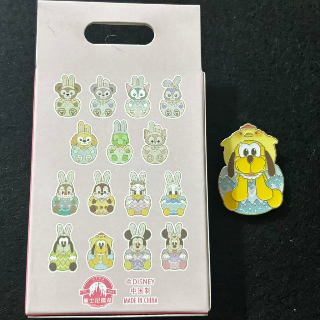 SHDL – 2026 Easter Egg Mickey & Duffy and Friends Mystery Pin Blind Box | 1 Random Pin