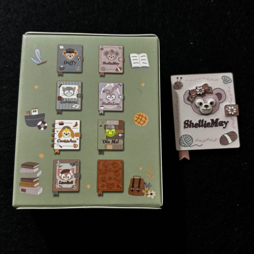 SHDL – Let’s Learn with Duffy & Friends Book Mystery Pin Blind Box | 2025 Shanghai | 1 Random Pin
