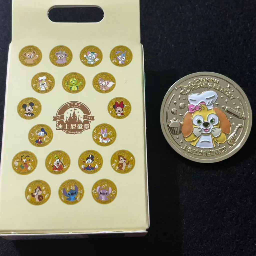 SHDL – Character Gold Coin Mystery Pin Blind Box |1 Random Pin