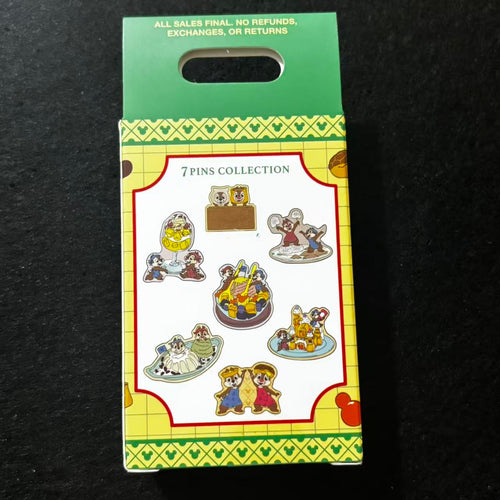 HKDL -  Chip ’n Dale Dessert Mystery Pin Blind Box | 2 Random Pins Per Box