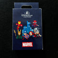 SHDL – Marvel Avengers Chibi Hexagon Mystery Pin Blind Box | 2026 Shanghai | 7-Pin Collection | 1 Random Pin