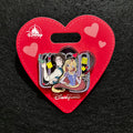 HKDL - Tangled Rapunzel & Flynn Rider Heart Valentine Disney Pin | Hong Kong Exclusive