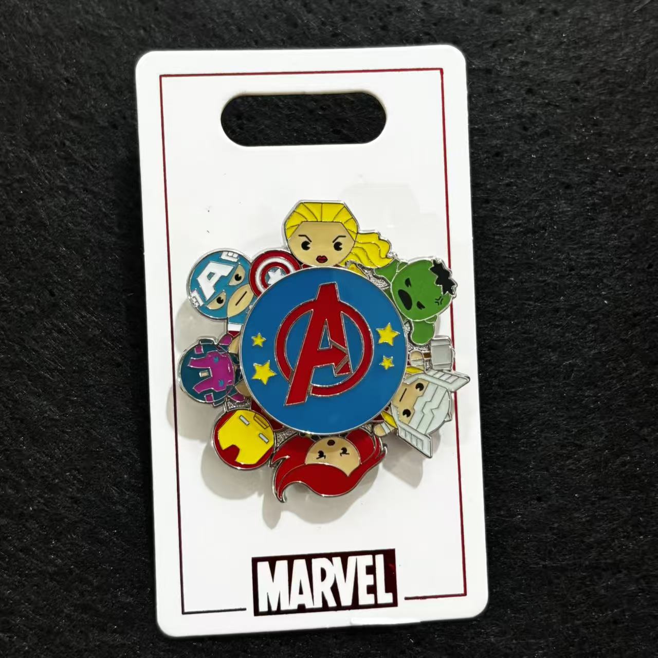 SHDL - Marvel Avengers Character Spinner Pin