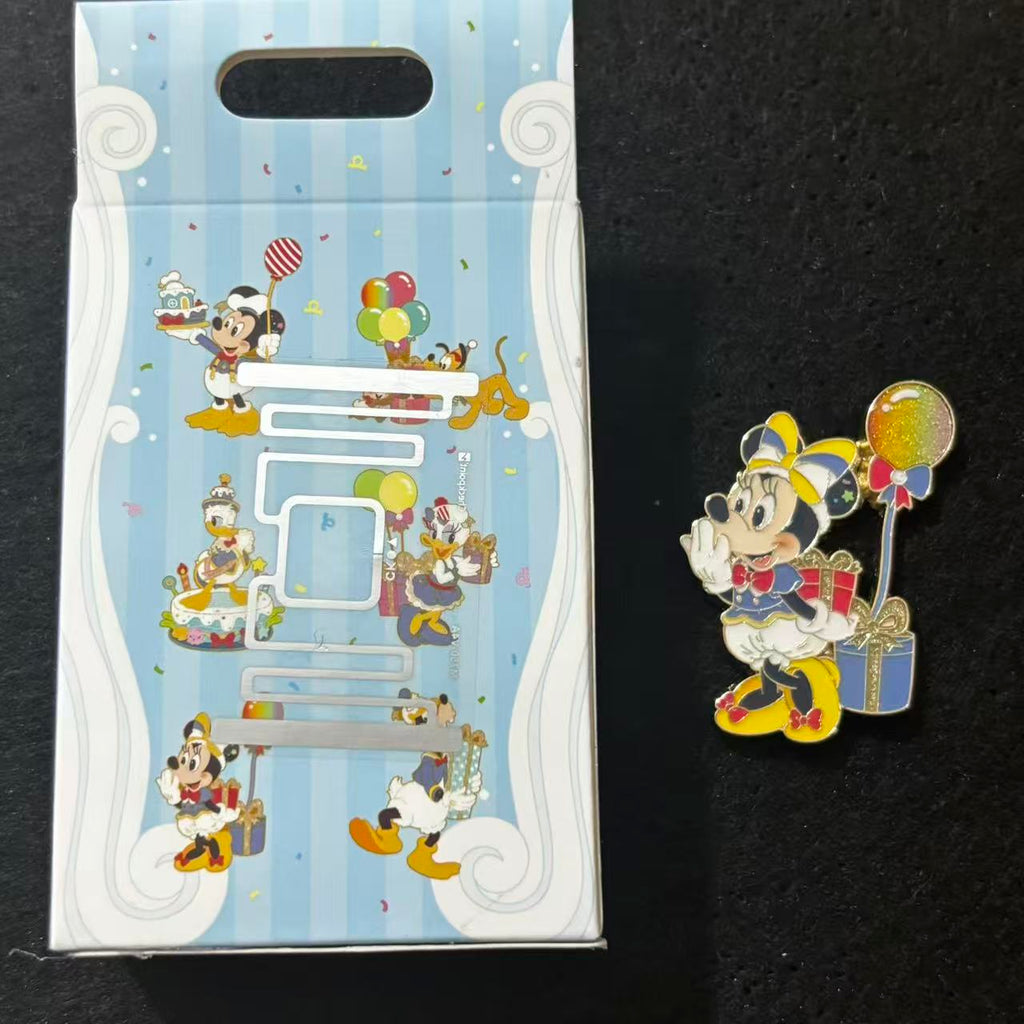 SHDL - Donald Duck Birthday Mystery Pin Blind Box | Mickey & Friends Birthday Party Collection